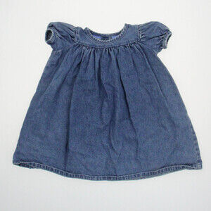 Baby Crew Girls Blue Dress size: 3-6 Months